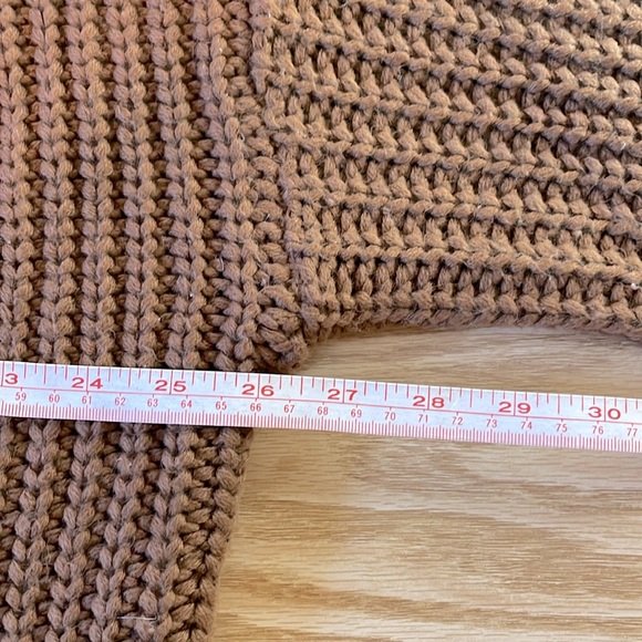 Oversized Pumpkin Burnt Orange Brown Sweater - Picture 6 of 14